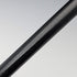 1920s-30s British vintage black shaft curved handle sterling silver decorated walking stick 78cm